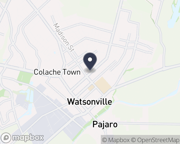 Map location of Pajaro Valley Prevention and