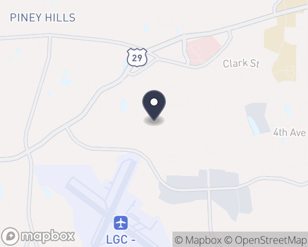 Map location of Pathways Center