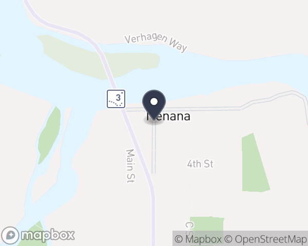 Map location of Railbelt Mental Health and Addictions