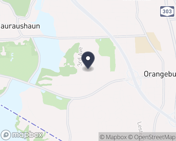 Map location of Rockland Psychiatric Center