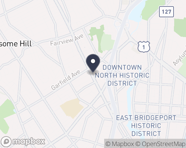 Map location of Saint Vincents Medical Center