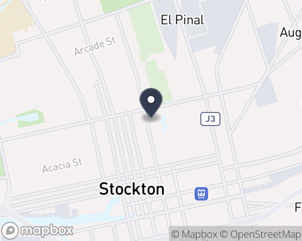 Map location of San Joaquin County BH Services