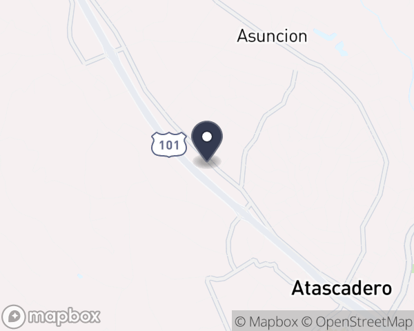 Map location of San Luis Obispo County