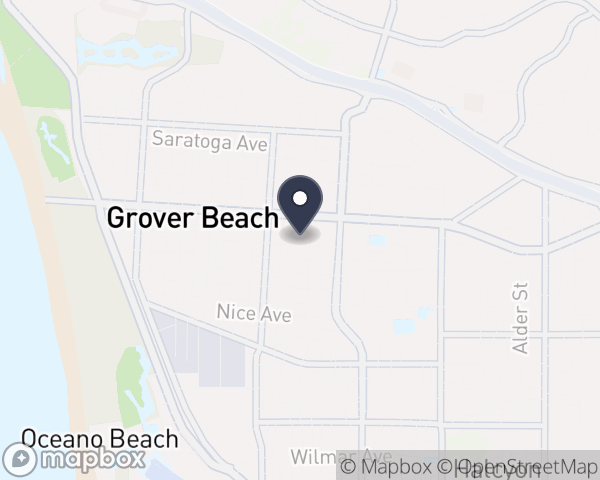 Map location of San Luis Obispo County