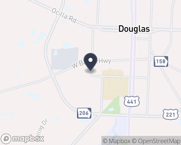 Map location of Satilla Community Services