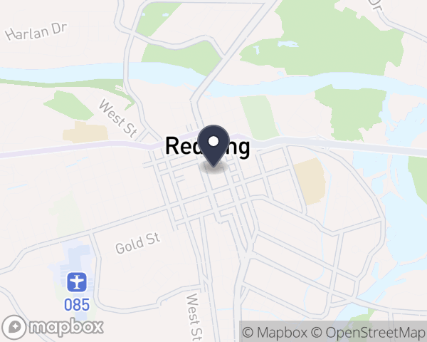 Map location of Shasta County Health and Human Servs