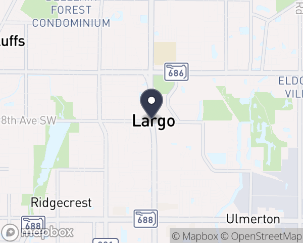 Map location of Solutions Behavioral Healthcare