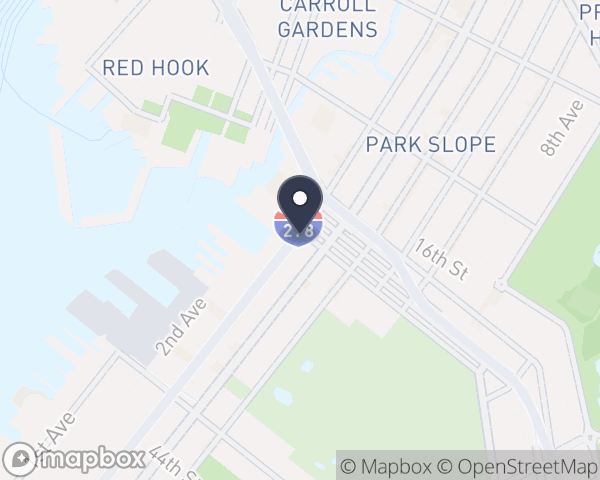 Map location of South Brooklyn Medical Admin Services