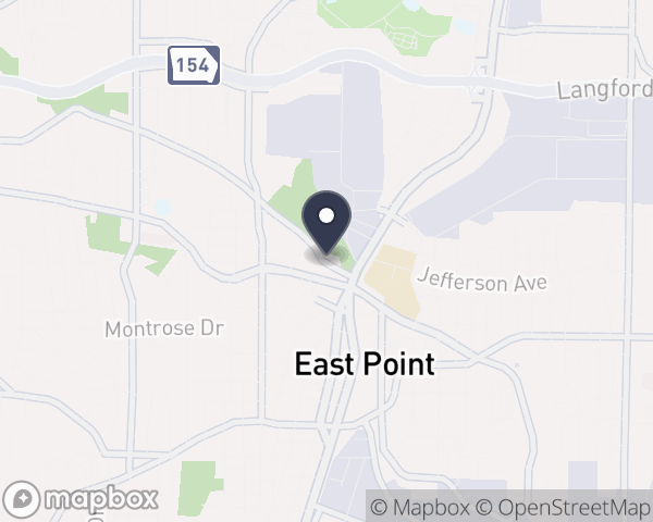 Map location of South Fulton Mental Health