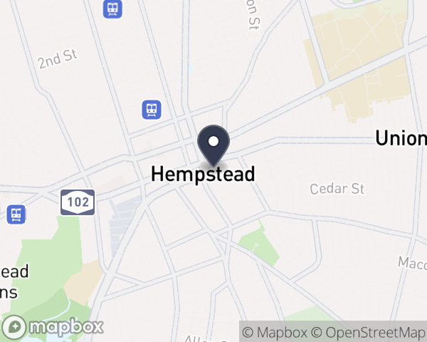 Map location of South Shore Association/Independent