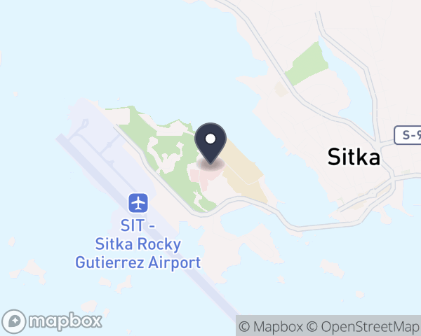 Map location of Southeast AK Regional