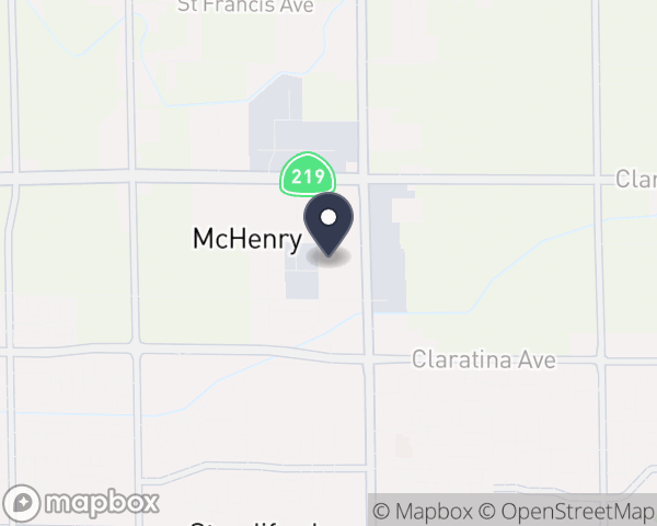 Map location of Stanislaus County Behavioral Health