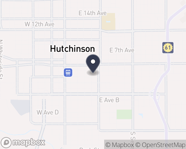 Map Location for Substance Abuse Center of KS