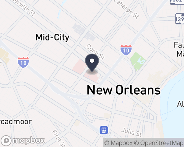 Map Location for University Medical Center