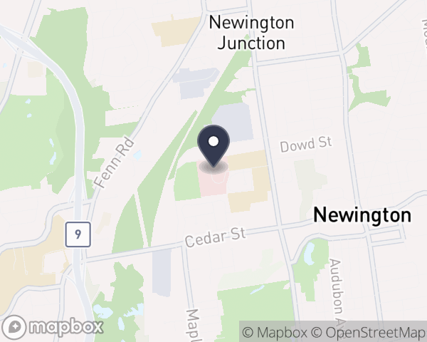 Map location of VA Connecticut Healthcare System