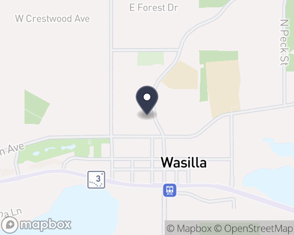 Map location of Wasilla Behavioral Health Services