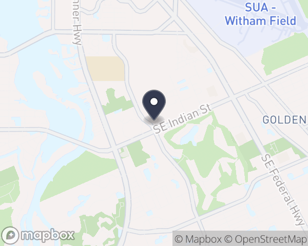 Map location of West Palm Beach VAMC