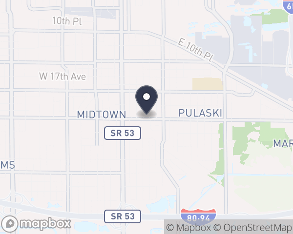 Map location of Willowglen Academy Indiana Inc