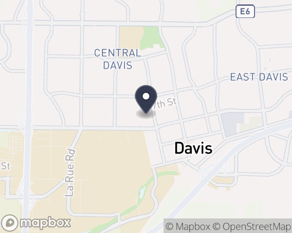 Map location of Yolo County Health and Human Services