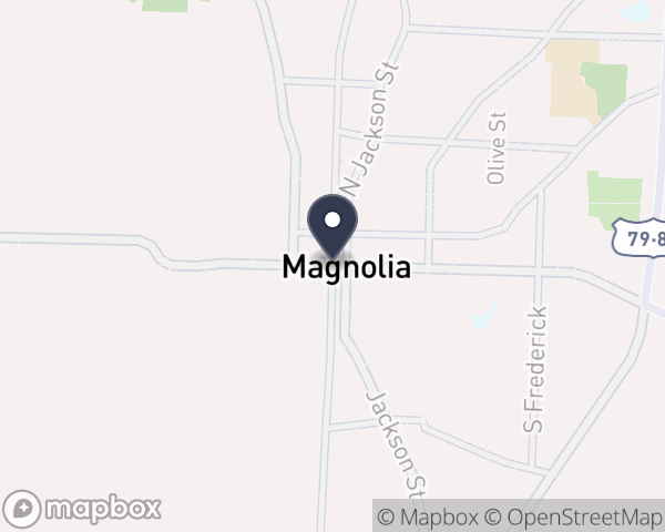 Map location of South AR Youth Services