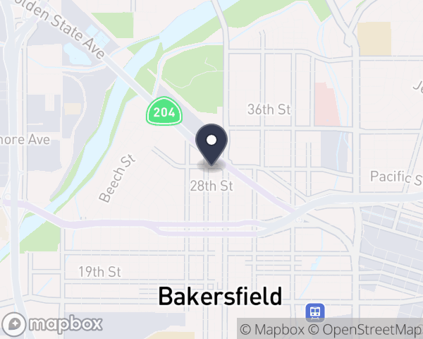 Map location of United American Indian Involvement Inc