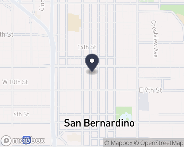 Map location of Veterans Alcoholic Rehab Progs (VARP)