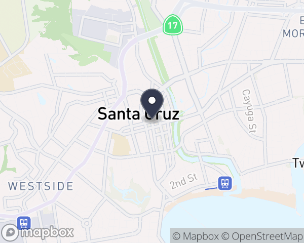 Map location of Janus of Santa Cruz