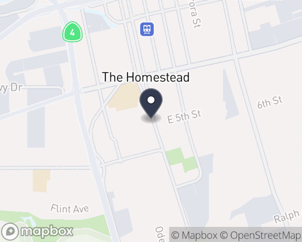 Map location of 5th Street Medical Clinic