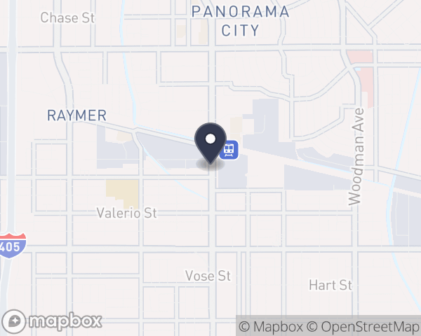 Map location of Sepulveda Rehabilitation Center