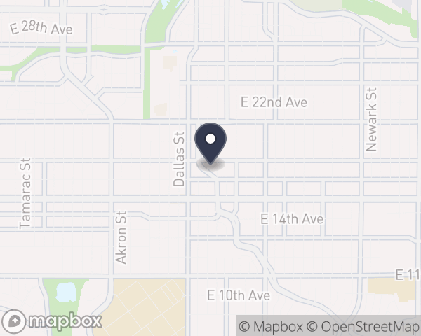 Map location of Aurora Mental Health Center