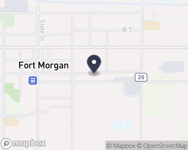 Map location of Centennial Mental Health Center Inc