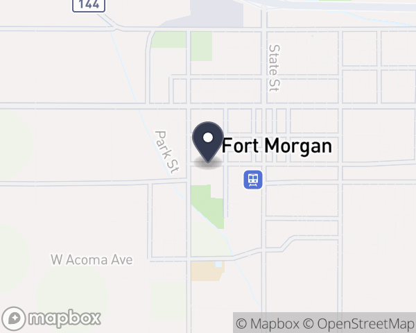 Map location of High Plains Counseling