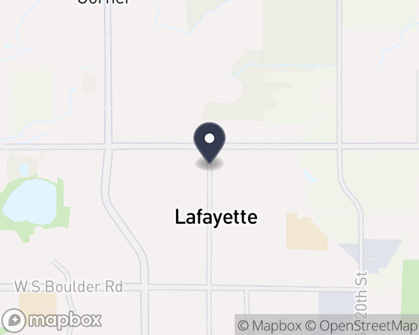 Map location of Boulder County Public Health