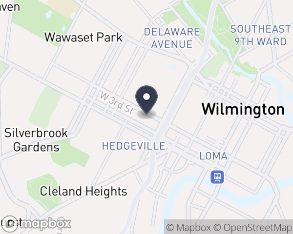 Map location of Latin American Community Center