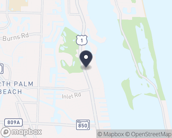 Map location of William Terry Ganaway