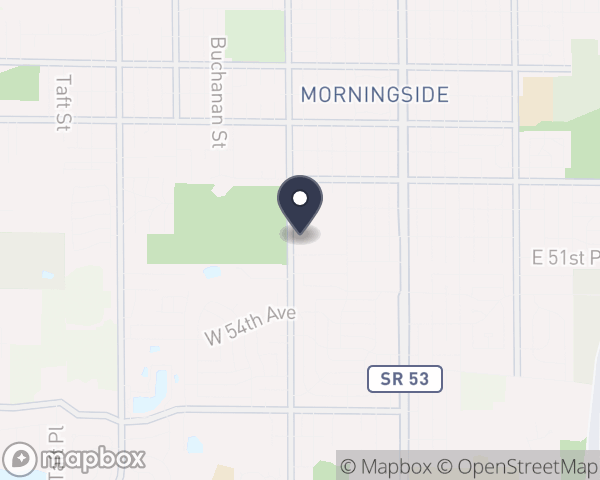 Map location of Serenity House of Gary Inc