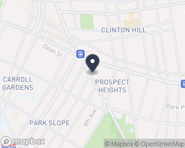 Map location of Brooklyn AIDS Task Force