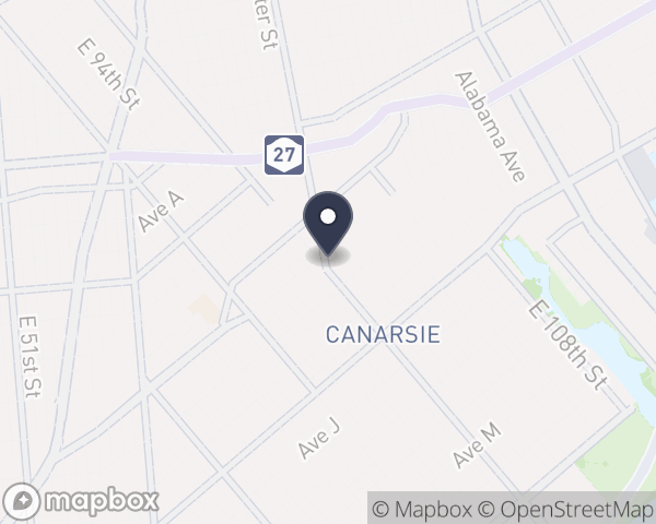 Map location of Canarsie AWARE Inc