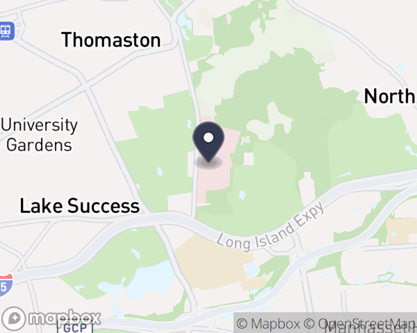 Map location of North Shore University Hospital