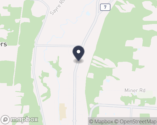 Map location of Allegany Rehabilitation Associates Inc