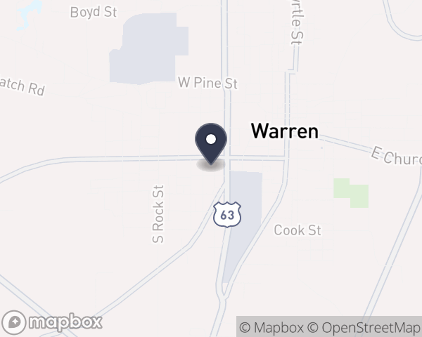 Map location of 10th District Substance Abuse Program