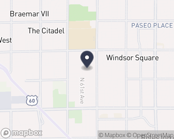 Map location of A New Leaf Inc