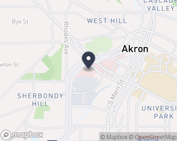 Map location of Akron General Medical Center