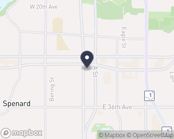 Map location of Alaska VA Healthcare System