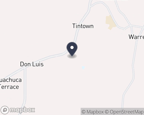 Map location of Alcoholism Council of Cochise County