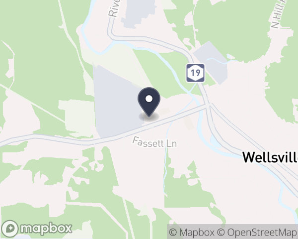 Map location of Allegany Rehabilitation Associates Inc