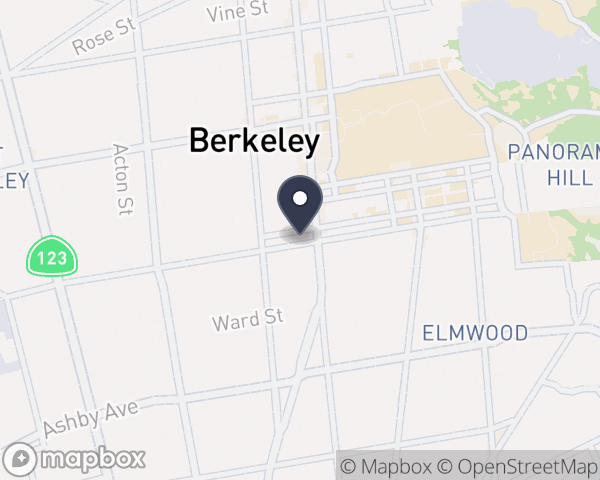 Map location of Alta Bates Summit Medical Center