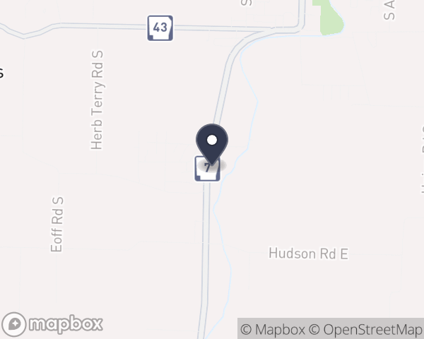 Map location of AO/Health Resources of Arkansas Inc