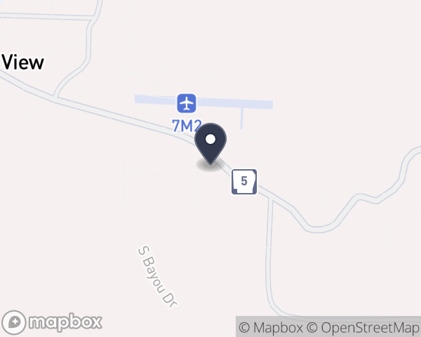 Map location of AO/Health Resources of Arkansas Inc