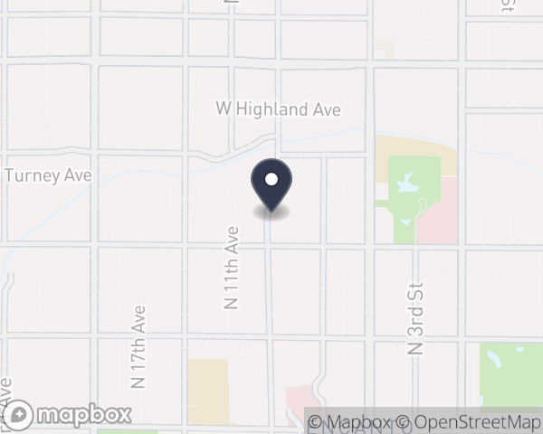 Map location of Arizona Center for Change